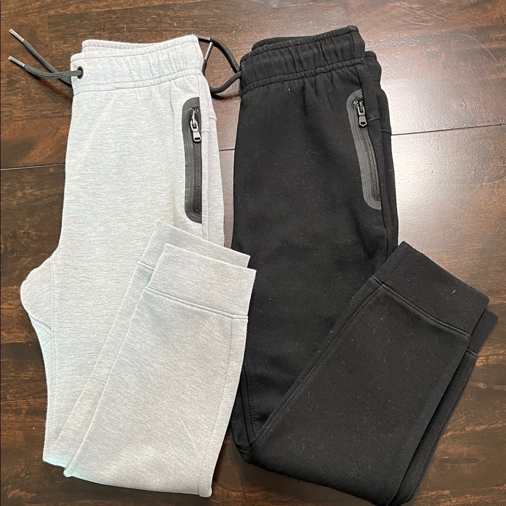 Old Navy Kids Black and Gray Joggers